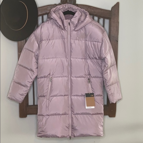 THE NORTH FACE GIRL’s GOTHAM DOWN PARKA PURPLE SIZE XL/18 - Picture 2 of 10